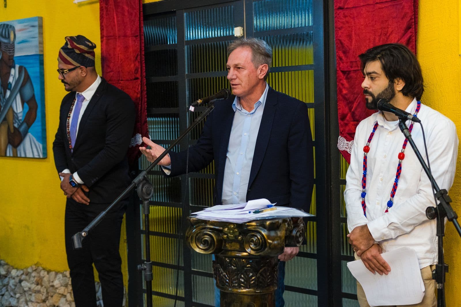 Comitiva do Príncipe de Osogbo é recebida em Colombo